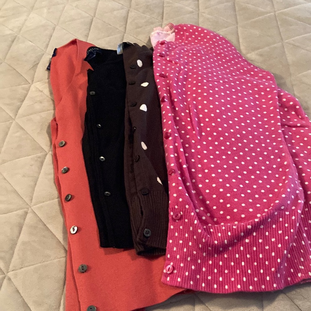 Bundle of 4 Cardigan Sweaters